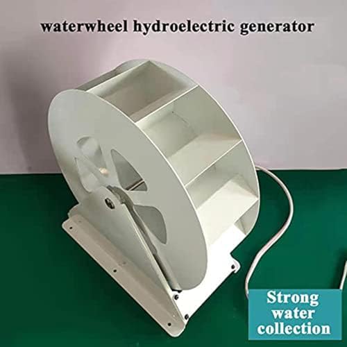 Micro Hydro Generator Low Speed Water Wheel Turbine Portable Outdoor Power Supply For Lighting Battery Charging Stainless Steel Compact Design Easy Install Emergency Camping Use Reliable Energy
