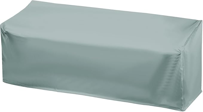 PATIKIL Outdoor Bench Cover, 210D Oxford Heavy Duty Waterproof Patio Furniture Covers for Garden Sofa Chair Table Zero Gravity, 75"L x 26"W x 35"T, Gray