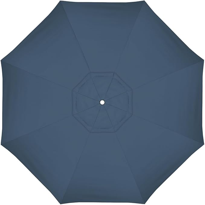California Umbrella Replacement Canopy Cover in Pacifica Sapphire Umbrella, 11' Round