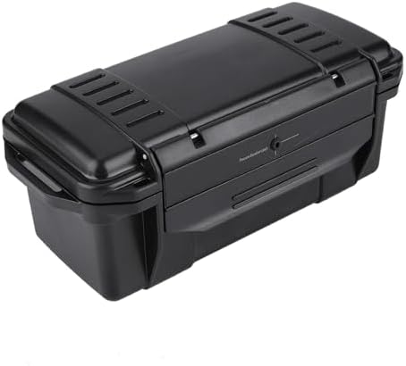 SIXRUN Outdoor Shockproof Pressureproof Sealed Box Survival Storage Case for Outdoor Activities (Type C box: 200 * 98 * 82mm), SIXRUNp48tsw7zuf-03