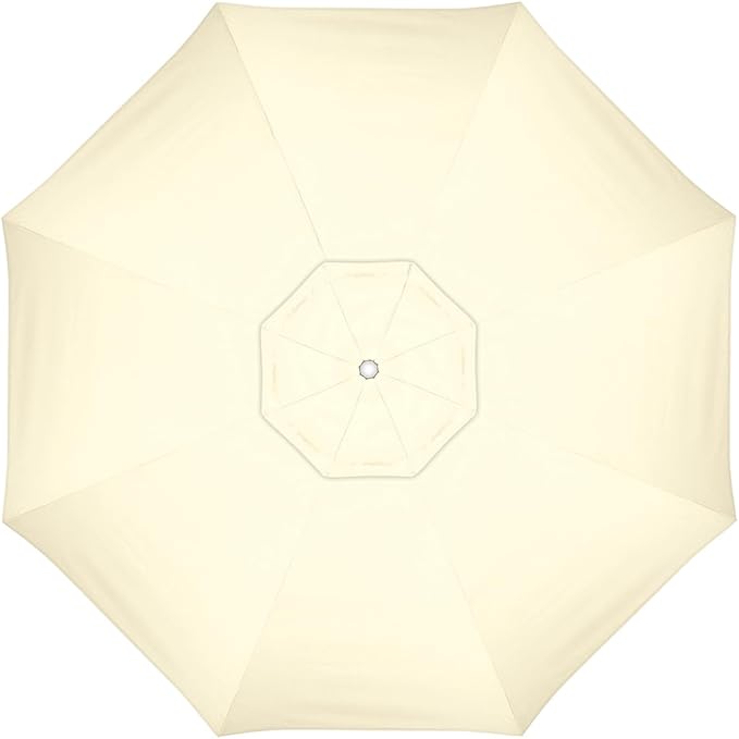 California Umbrella Replacement Canopy Cover in Pacifica Canvas Umbrella, 11' Round