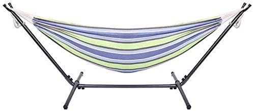 Home Portable Outdoor Polyester Hammock Set Green 3-7 Days Delivery