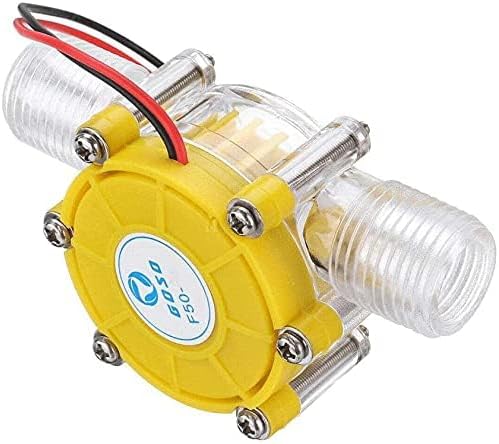 Water Flow Turbine Generator - Hydroelectric Micro Hydro 1/2 Inch Portable Water Charger (5V)