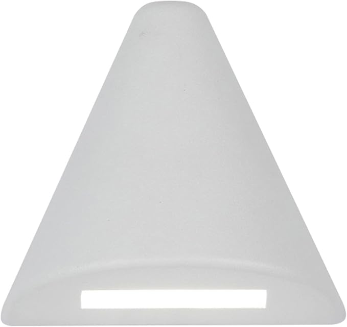WAC Landscape Lighting, Cone LED 12V Deck and Patio Light 3000K Warm Built-in LED in White