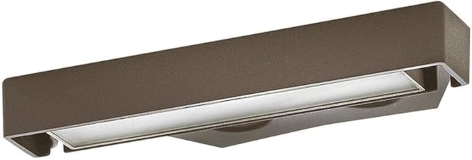 Hinkley Landscape Lighting Nuvi 15446BZ Medium Hardscape Light, Vinyl Alloy, Low-Profile Housing, Mounting Bracket, Dimmable, Bronze