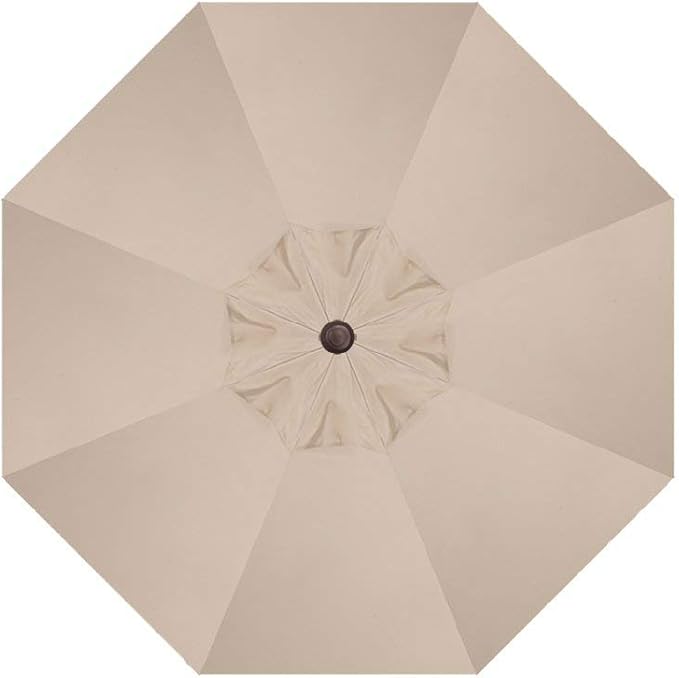 Sunbrella Fabric Umbrella Replacement Canopy Only for 9 feet 8 Ribs Outdoor Patio Umbrella UPF 50+