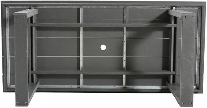 Patio Dining Table, Rectangular, Grey