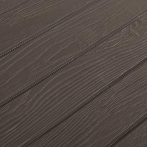 Deck Box, Outdoor Organizer Toolbox for Patio Lawn Poolside Backyard Garden, Indoor Storage Cabinet Lockable (Lock is not Included) - Brown - 78x44 cm