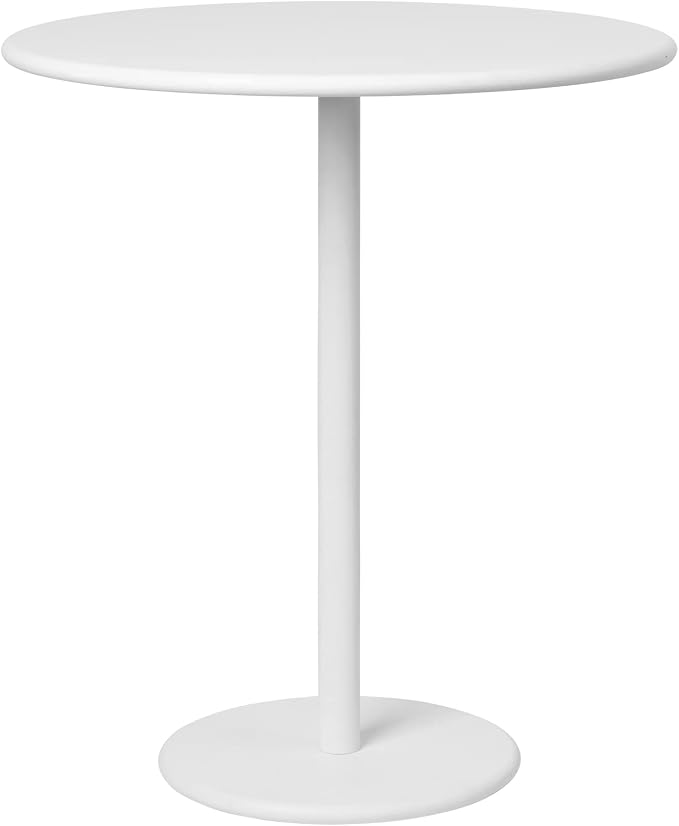 Blomus Stay Outdoor Side Table, 45x40cm / 17.7x15.8in, White