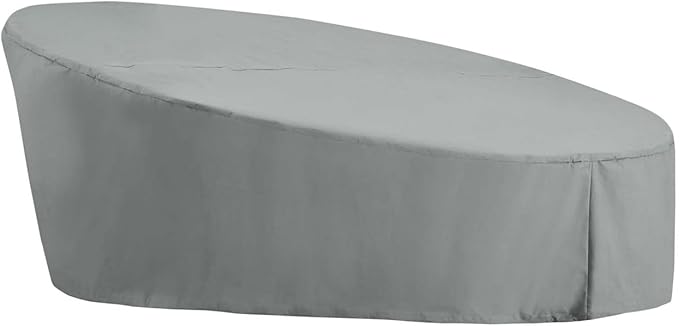 Modway Immerse All-Weather Outdoor Patio Furniture Cover for Use With Convene / Sojourn / Summon Daybed Grey