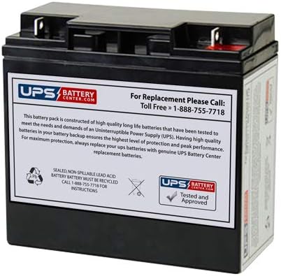 UPSBatteryCenter® 12V 18Ah Battery for Firman P09201 11,400-Watt Gas Portable Generator