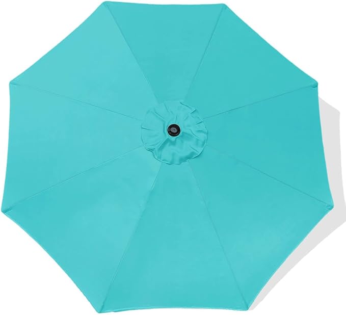 ontheway 11FT Patio Umbrella Enhanced Replacement Canopy Market Table 8 Ribs Umbrella Canopy