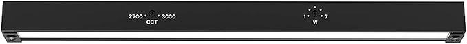 WAC Landscape Lighting, Hardscape 12in LED 12V Strip Light with Quick Release and 2-CCT 2700K-3000K in Black
