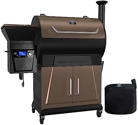 Z GRILLS 2026 Electric Pellet Smoker & Grill, 700 sq. in Cooking Space, PID 3.0 Precision Control, Dual Meat Probes, 28-Hour Hopper, Dual-Wall Insulated Base, 8-in-1 BBQ with Cover