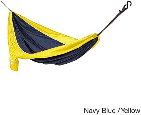 Hammaka Parachute Silk Lightweight Portable Double Hammock In Blue / Green