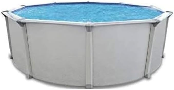 Colombia 24' x 54" Round Above Ground Swimming Pool Platinum Package