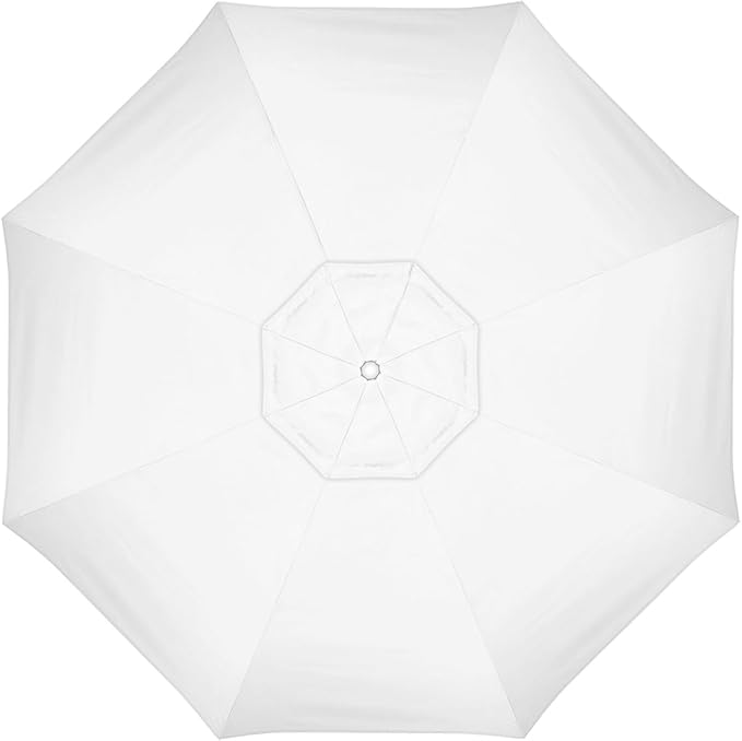 California Umbrella Replacement Canopy Cover in Pacifica Natural Umbrella, 11' Round