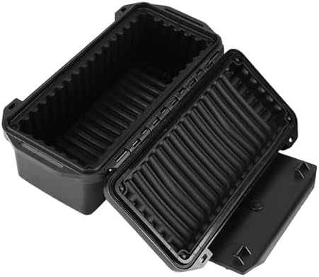 SIXRUN Outdoor Shockproof Pressureproof Sealed Box Survival Storage Case for Outdoor Activities (Type C box: 200 * 98 * 82mm), SIXRUNp48tsw7zuf-03