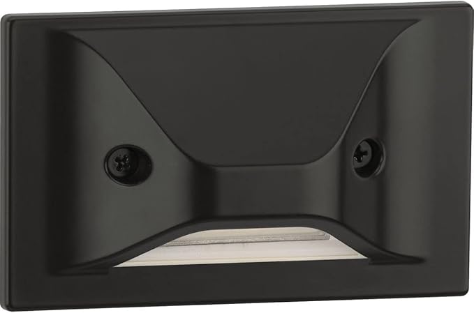 Progress Lighting P660005-020-30 4.5-Watt 3000K Integrated LED Wall or Step Light Antique Bronze