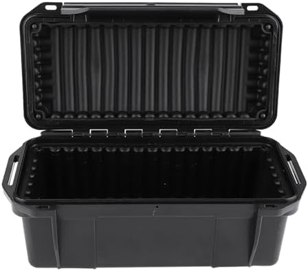 SIXRUN Outdoor Shockproof Pressureproof Sealed Box Survival Storage Case for Outdoor Activities (Type C box: 200 * 98 * 82mm), SIXRUNp48tsw7zuf-03
