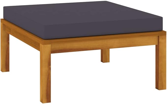 Patio Lounge Set with Cushion,Patio Furniture Sets,Patio Conversation Sets,Outdoor Furniture Sets,for Garden,Backyard,Outdoor,3 Piece Solid Acacia Wood