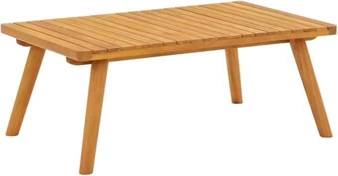 Patio Lounge Set with Cushions,Patio Furniture Sets,Patio Conversation Sets,Outdoor Furniture Sets,for Garden,Backyard,Outdoor,6 Piece Solid Acacia Wood