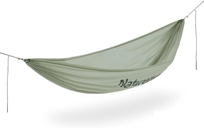 Ultra-Light Hammock, Single Adult Camping Swing, Anti-Rollover, Load-Bearing 150kg, Suitable for Outdoor Hiking Camping Backpacking Travel (Color : Green, Size : 275 * 140cm), XSCQ01