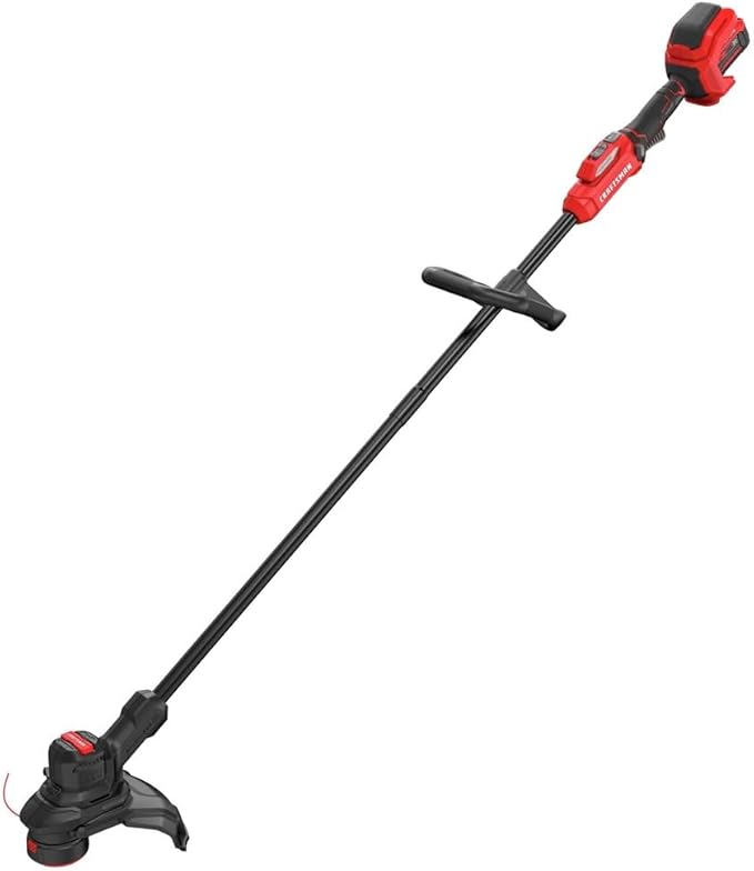 CRAFTSMAN CMCST930P1R V20 Brushless RP Lithium-Ion String Trimmer Kit (5 Ah) (Renewed)