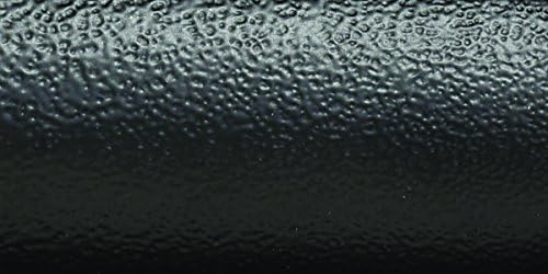 California Umbrella 9' Round Aluminum Market Umbrella, Crank Lift, Push Button Tilt, Black Pole, Sunbrella Linen Sesame