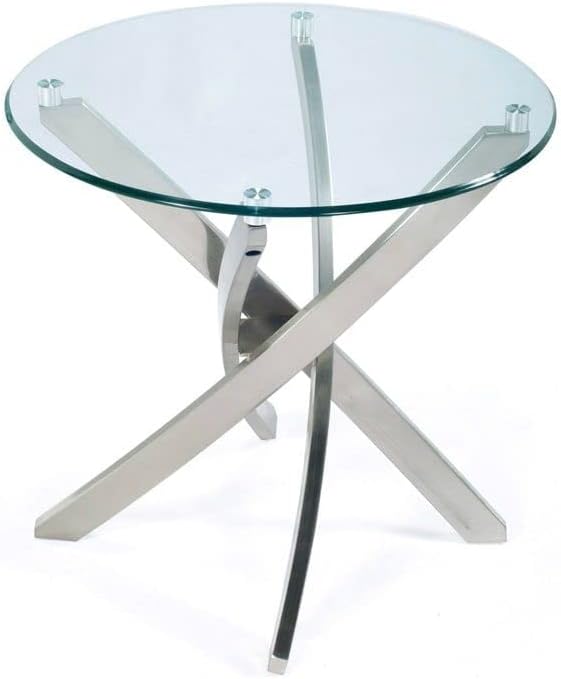 Round Clear Tempered Glass Table Top 36 Inch with 1/2 Inch Thick Ogee Polished Edge Ideal for Tables Desks Workspaces and Outdoor Furniture by Fab Glass and Mirror