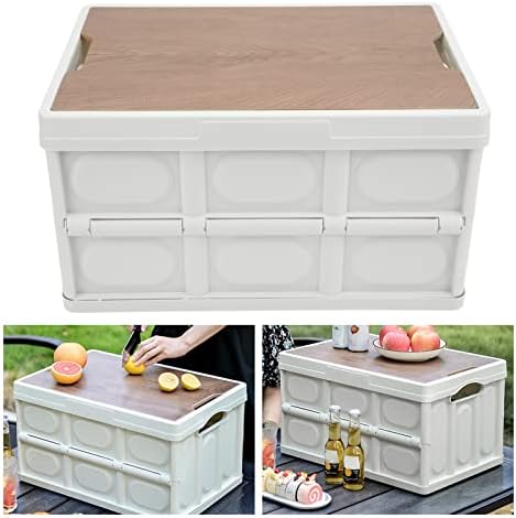 Outdoor Storage Box - 30L Durable Removable Deck Box for Patio Cushions, Gardening Tools, Sports Equipment, and Outdoor Accessories