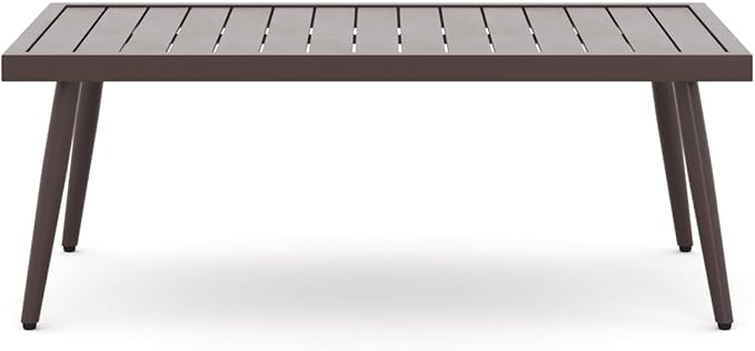 New Classic Furniture Moana Aluminum Metal Patio Conversation Sets for 5 (Ivory) – Stylish Outdoor Patio Conversation Sets – Outdoor Furniture Sets for Balcony, Deck, or Small Outdoor Spaces
