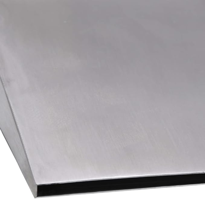 Stainless Steel Pool Fountain, 17.7-inch Rectangular Waterfall Spillway for Inground Pools, Garden Ponds, and Outdoor Water Features, Matte Finish, Silver