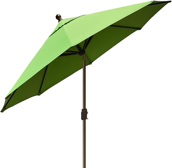 EliteShade USA 10-Year-Non-Fading 10Ft Market Patio Umbrella, UPF 50+ UV Protection Performance Sun Umbrella, Heavy Duty Commercial Grade Outdoor Table Umbrella with Crank & Tilt, Windproof Vented Top for Garden, Pool, Deck and Outdoor Playsets, Macaw ...