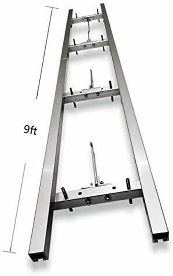 Portable Chainsaw Mill 36 Inches Planking Milling Bar Size 14 Inches to 36 Inches,with 9Ft Rail Mill Guide System