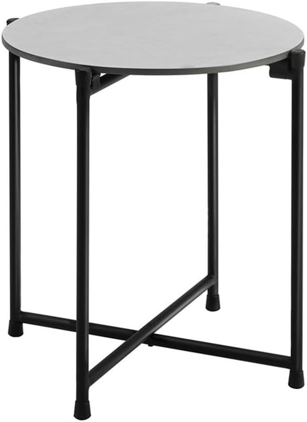 Andover All-Weather Outdoor Set, Two Rope Chairs, Light Gray Cushions, Poly Fiber Stone-Look Cocktail Table, 27 in. W x 27 in. D x 29 in. H Chairs, 18 in. W x 18 in. D x 18 in. H Table