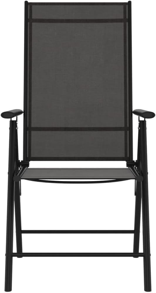 7 Piece Patio Dining Set, Outdoor Sofa Sets Outdoor Lounge Sets Front Porch Furniture Patio Conversation Set for Exhibition Piazza Negotiation Area Garden Black Aluminum