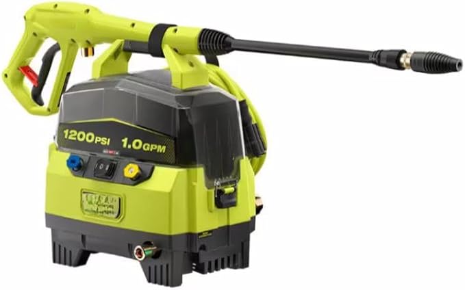 RY40HPPW12B Fits For RYOBI 40V 1200 PSI 1.0 GPM Cordless Electric Cold Water Pressure Washer (Tool Only)