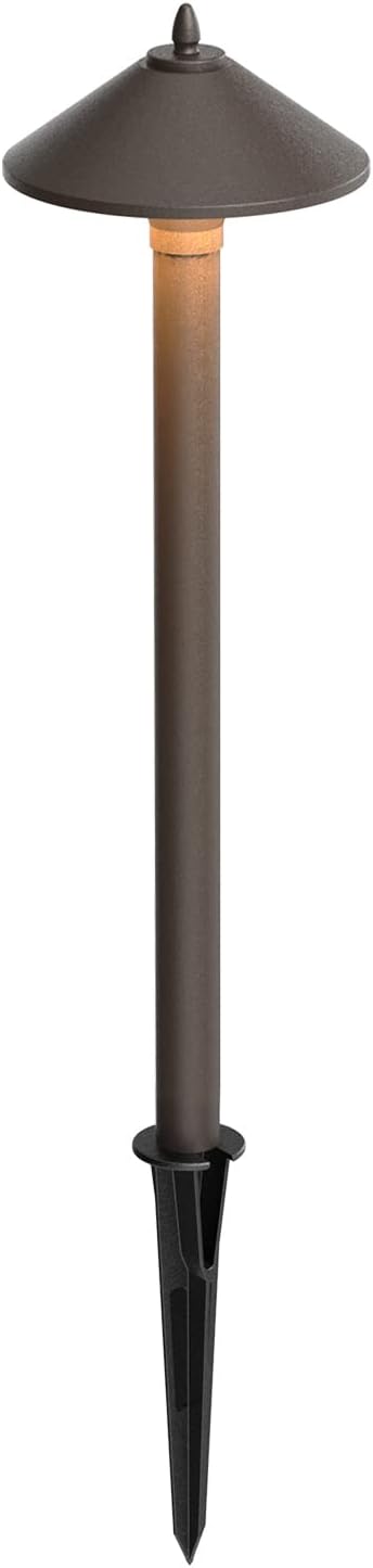 Outdoor Lights Landscape Lighting Night Light 10 Watt Pro Style Light Decorative Pathway Landscape LightsLow Voltage Pro Path Yard Lights for Garden Landscape Path Pathway Lights Lawn Lamp, Aged Brass