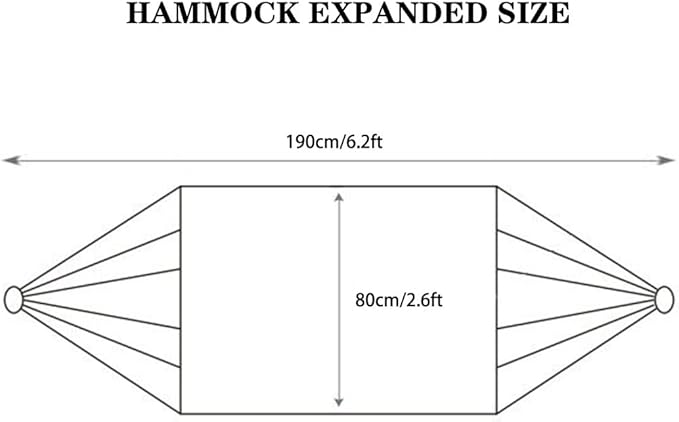 Single Hammock for Garden, Breathable Canvas Hammock Chair with Ropes/carabiners, Rest/Sleep, Load Bearing 250kg/551.2lbs(Rainbow)