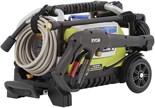 RYOBI RY1419MTVNM 1900 PSI 1.2 GPM Cold Water Wheeled Electric Pressure Washer ( RENEWED )