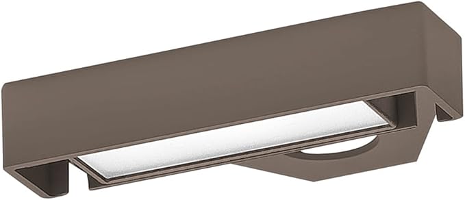 Hinkley Nuvi Small Deck Sconce 10-Pack, Vinyl Alloy, Composite Polycarbonate Lens, Integrated LED, Horizontal Illumination, Bronze Finish