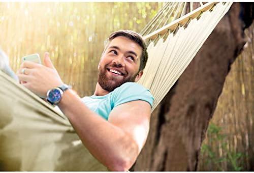 Hanging Sun Lounger Canvas Beige, Hanging with Cross Bar Natural Colour 190 x 0.8 cm Includes Carry Bag, Garden Hammock