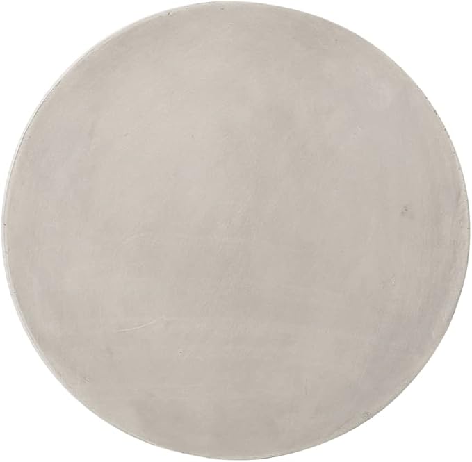 Christopher Knight Home Randall Outdoor Contemporary Lightweight Accent Side Table, Concrete Finish