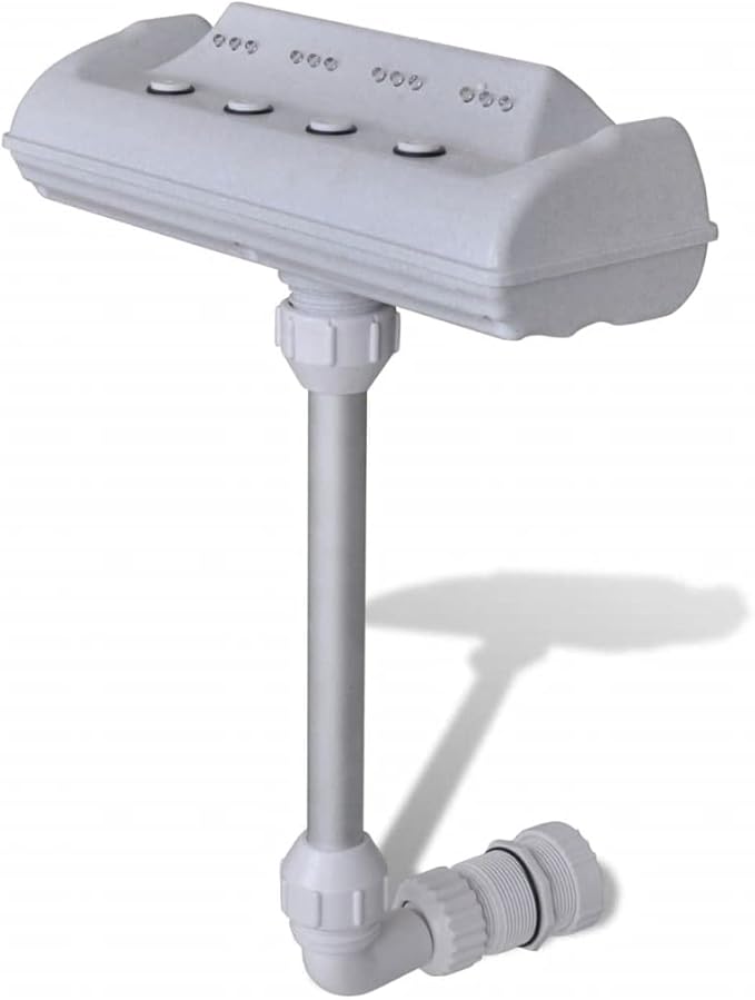 Easy Installation Swimming Pool Fountain with LED Lighting Waterfall Pool Accessory and Outdoor Waterfall with LED Lights