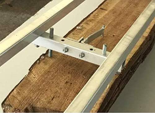 6 FT Rail Mill Guide System 2 Crossbar Kits Work with Chainsaw Mill