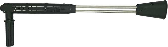 CANPUMP 40-in Dual Lance Wand w/Bent Tube, Spray Gun Included, Replacement Pressure Washer Gun w/Extension Wand, Stainless Steel, Quick-Connect, Soap Nozzle, 5000 PSI, 10.5 GPM
