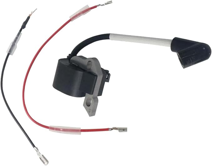 MS170 180 ignition coil flywheel, insulation pad high-voltage cap, suitable for 017 018 MS170 MS180 chainsaw, part number 1130-400-1201 GFJZN (Ignition coil set)
