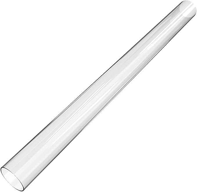 Quartz Glass Tube Patio Heater Glass Tube Parts Replacement for 4-Sided Pyramid Flame Patio Heater Quartz Glass Tube Replacement fits