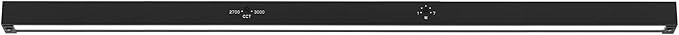 WAC Landscape Lighting, Hardscape 18in LED 12V Strip Light with Quick Release and 2-CCT 2700K-3000K in Black